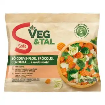 Asun Mix de vegetais sadia veg & tal 300g oferta