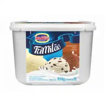 Sorvete milão trimilão 2l