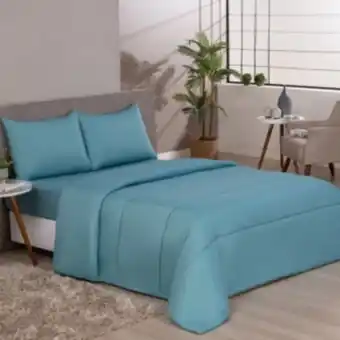 Vest Casa Edredom casal microfibra colors azul envelhecido vestcasa oferta