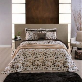 Vest Casa Cobre leito colcha queen avulso stripes animal print savage vestcasa oferta