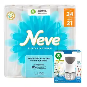 Pão de Açúcar Kit ph puro e natural + bom ar difusor eletrico toque de algodão aparelho oferta