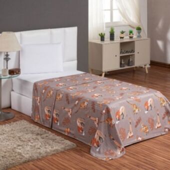 Vest Casa Lençol solteiro avulso sem elástico stripes jungle fever vestcasa oferta