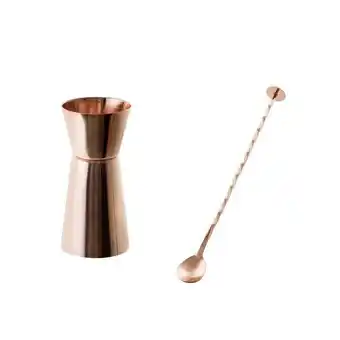 Dosador duplo colher bailarina para drinks