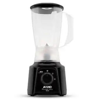 Liquidificador 2 velocidades arno power mix lq10 preto 110v