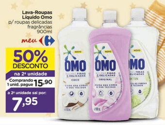 Carrefour Lava Roupas Liquido Omo 900ml oferta