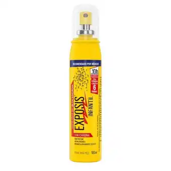 Droga Raia Repelente de insetos infantil exposis spray com 100ml oferta