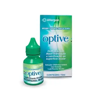 Colírio optive com 15ml