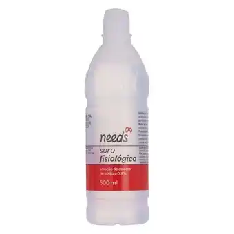 Soro fisiológico cloreto de sódio 0,9% needs 500ml