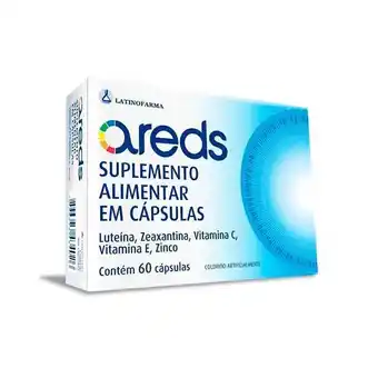 Droga Raia Suplemento alimentar areds com 60 cápsulas oferta