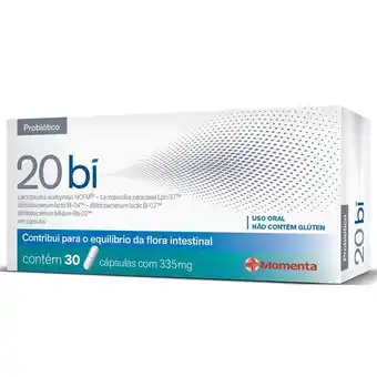 Probiótico 20 bi com 30 cápsulas