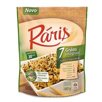 Arroz integral 7 grãos ráris 500g