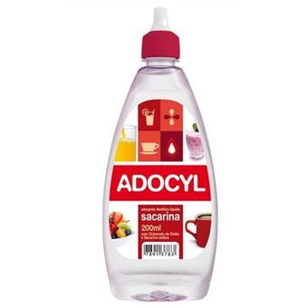 Adoçante líquido adocyl sacarina embalagem 200ml