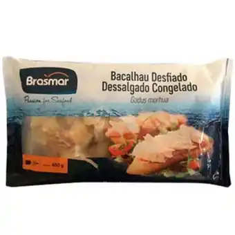 Nagumo Bacalhau desfiado brasmar dessalgado congelado 450g oferta