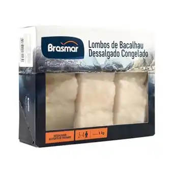 Nagumo Lombo de bacalhau dessalgado brasmar 1kg oferta