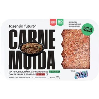 Nagumo Carne moída vegetal fazenda futuro 270g oferta