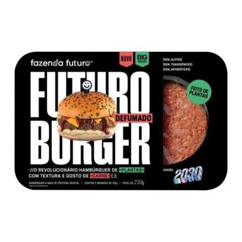 Nagumo Hambúrguer futuro burguer vegano defumado 230g oferta