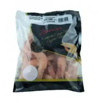 Nagumo Camarão inteiro 80/100 descascado e cozido bomar 200g oferta