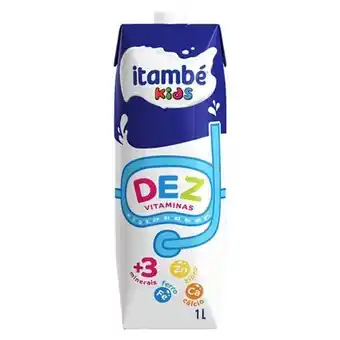 Leite integral dez vitaminas itambé 1l