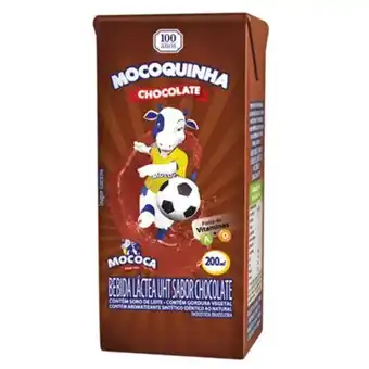 Achocolatado mococa mocoquinha chocolate caixa 200ml