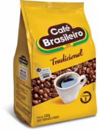 Cafe brasileiro pouch 500g tradicional