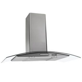 Lojas Certel Coifa de parede cvc slim inox vidro curvo 80cm nardelli oferta