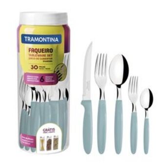 Lojas Certel Faqueiro ipanema 30 peças 23399 tramontina oferta