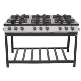 Lojas Certel Fogão industrial venâncio br6b 6 bocas oferta