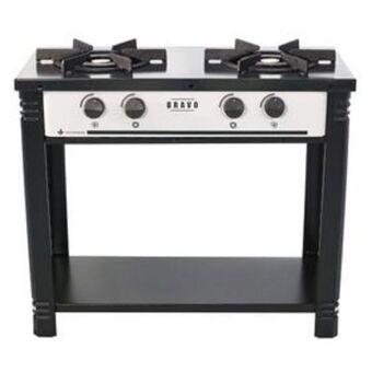 Lojas Certel Fogão a gás de piso 2 bocas br2b - venâncio oferta