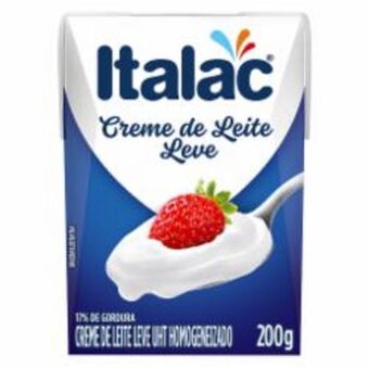 Ayumi Supermercados Creme de leite italac 200g oferta