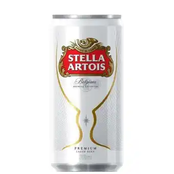 Violeta Supermercados Cerveja stella artois puro malte lata 269ml oferta