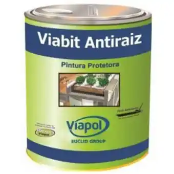 Solução impermeabilizante asfáltica viabit anti-raiz 18l