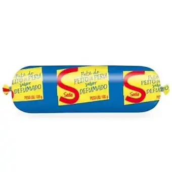 X Supermercados Patê sadia peito de peru defumado embalagem 100g oferta