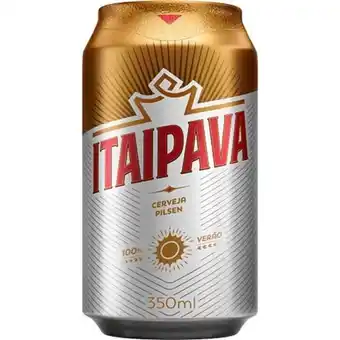 X Supermercados Cerveja itaipava 350ml oferta