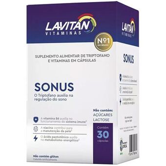 Lavitan sonus - com 30 cápsulas