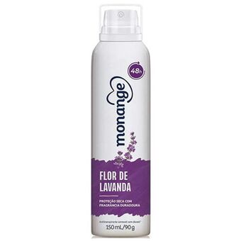 Farmácia Santa Lúcia Desodorante aerosol monange flor de lavanda - 150ml oferta