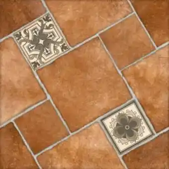 Obramax Piso terracota bold acetinado abs marrom 57x57 3,30m2 oferta