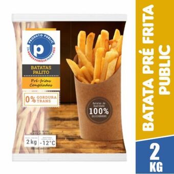 Public Supermercados Batatas pré-fritas public 2kg oferta