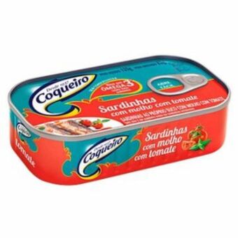 Supermercado Estrela Azul Sardinha coqueiro tomate 125g oferta