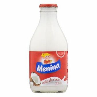 Leite de coco menina v.c.r vidro 200ml