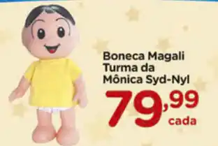 Carrefour Boneca Magali Turma da Monica Syd-Nyl oferta