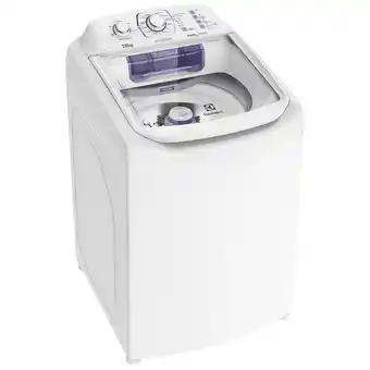 Máquina de lavar electrolux 12kg automática cesto inox lac12 - branco