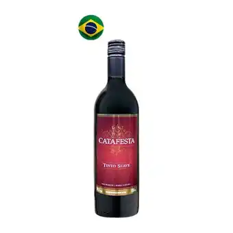 Supermercados Tauste Vinho catafesta tinto *exceto bordô oferta