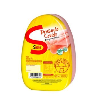 Supermercados Tauste Presunto sadia s/ capa pedaço granel oferta