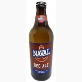 Cerveja brasileira naval red ale 600ml