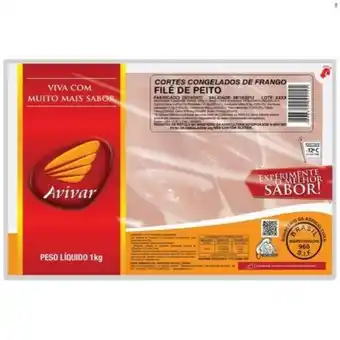 Supermercados Rena File peito frango avivar bandeja 1kg oferta