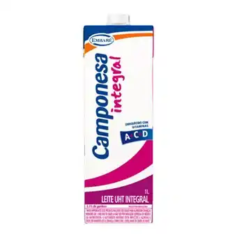 Unicompra Leite camponesa integral 1l oferta