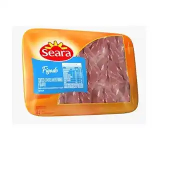 Figado frango seara congelado bandeja 1kg