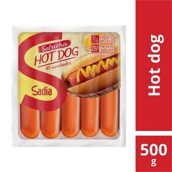 São Roque Supermercados Salsicha hot dog sadia 500g oferta