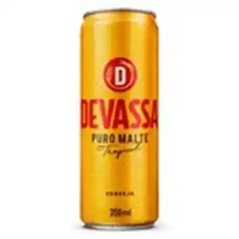 São Roque Supermercados Cerveja puro malte devassa lata 350ml oferta
