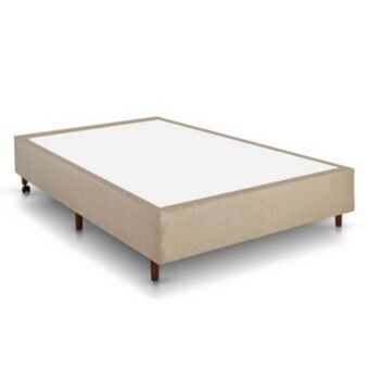 Base box sleep casal 138x188 (39270) ./bege
